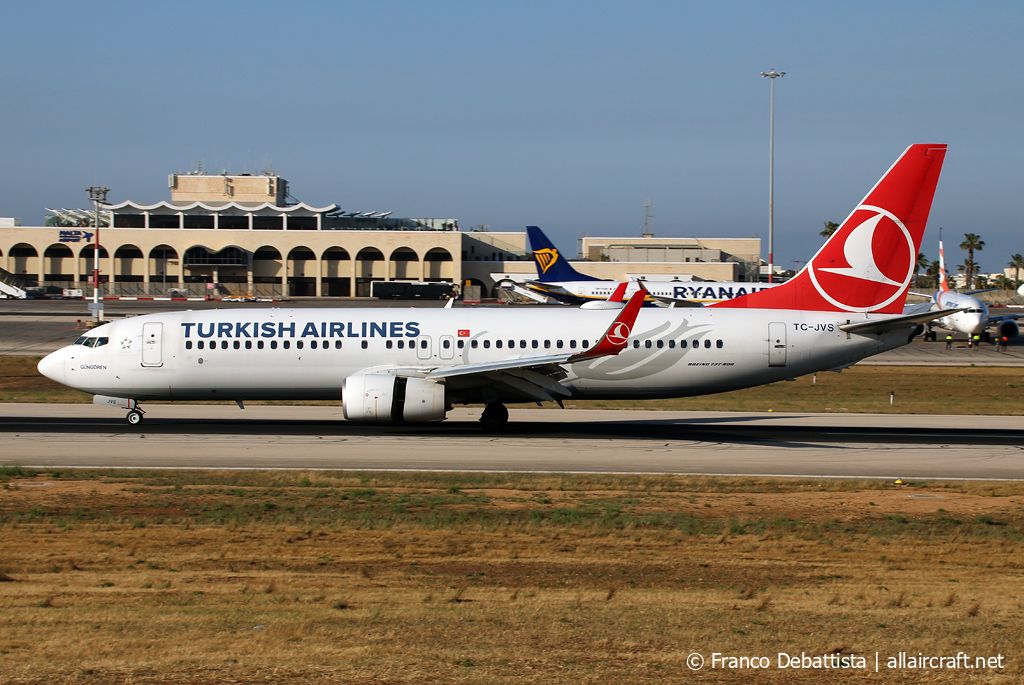 TC-JVS (60021) 2016 Boeing 737-8F2(WL)