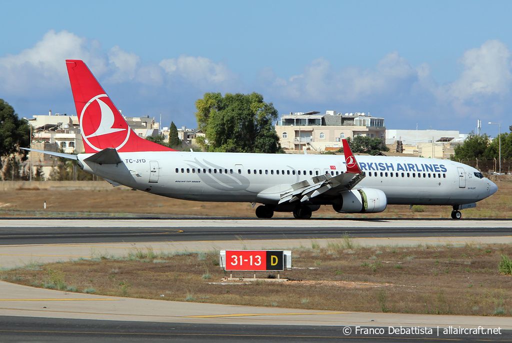 TC-JYD (40978) 2012 Boeing 737-9F2ER(WL)