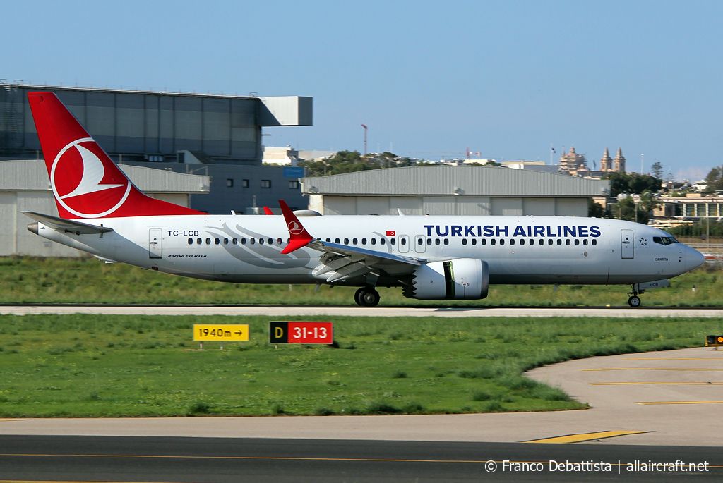 TC-LCB (60033) 2018 Boeing 737-8 MAX
