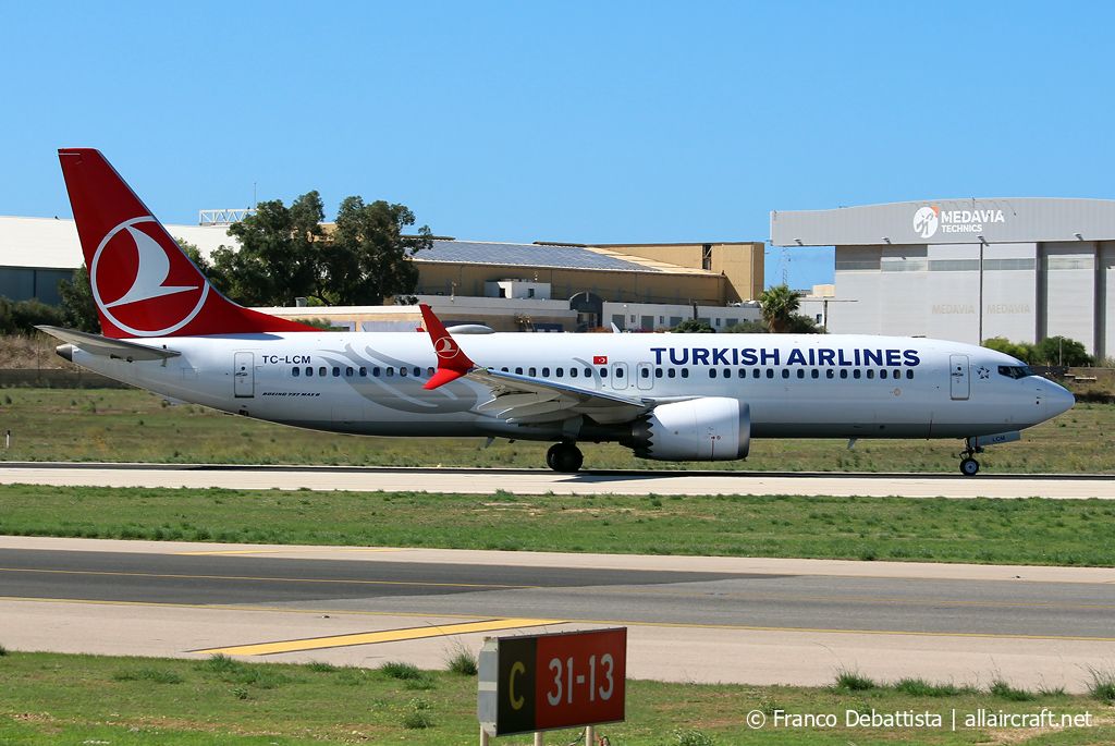 TC-LCM (60055) 2019 Boeing 737-8 MAX