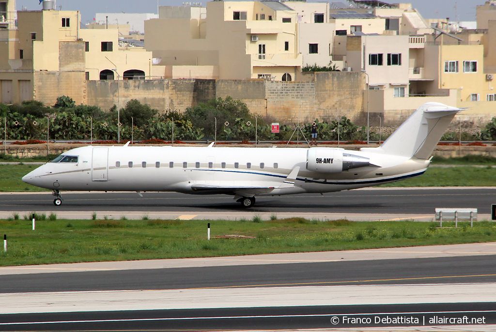 9H-AMY (8043) 2007 Bombardier CL-600-2B19 Challenger 850