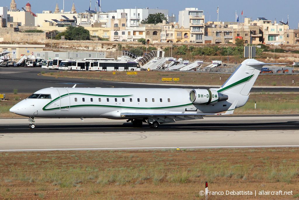 9H-DOM (8069) 2007 Bombardier CL-600-2B19 Challenger 850