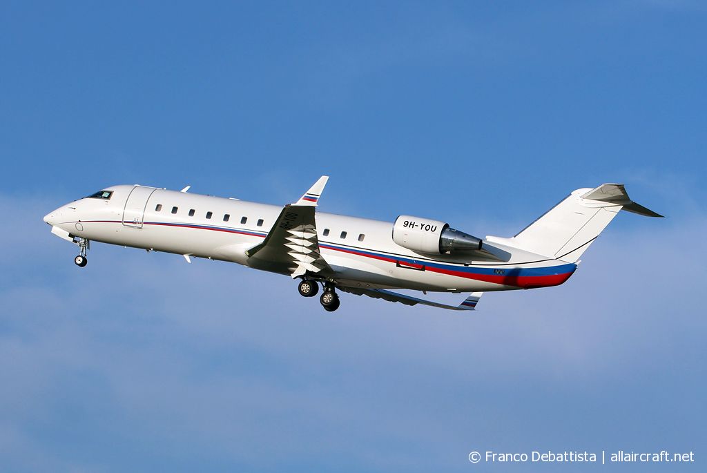 9H-YOU (8085) 2008 Bombardier Challenger 850