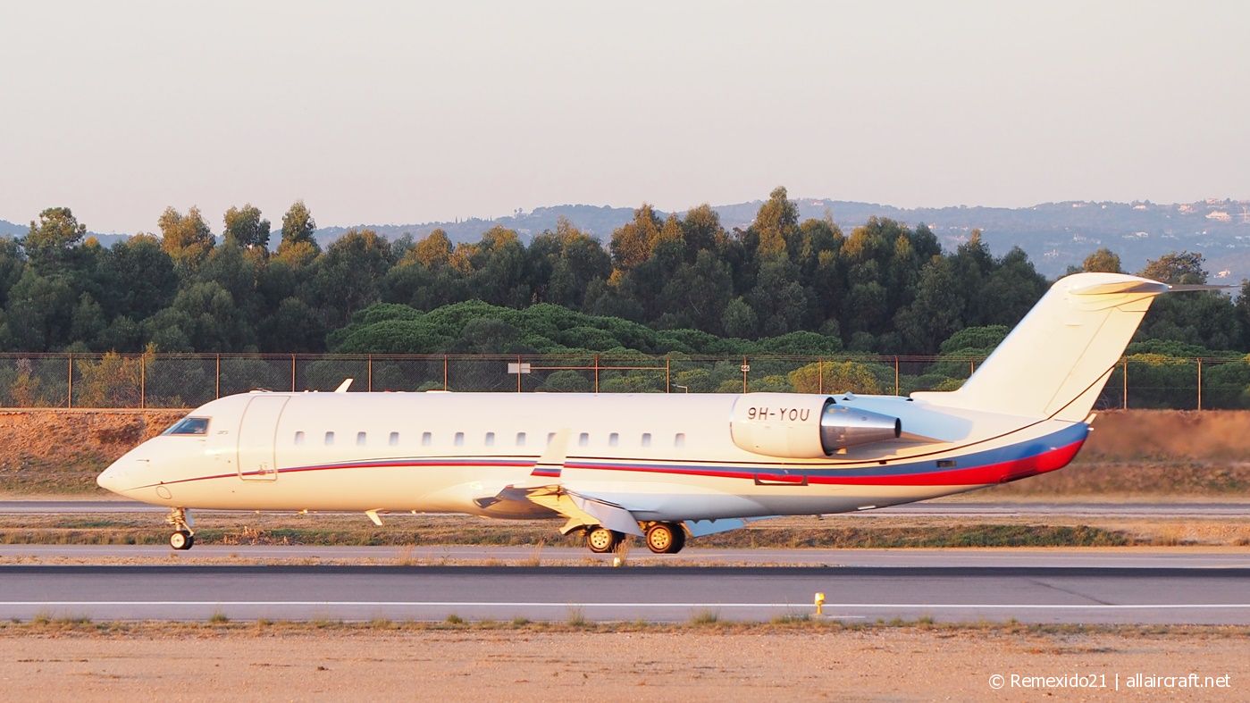 9H-YOU (8085) 2008 Bombardier Challenger 850