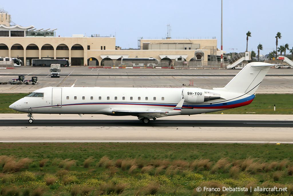 9H-YOU (8085) 2008 Bombardier  Challenger 850