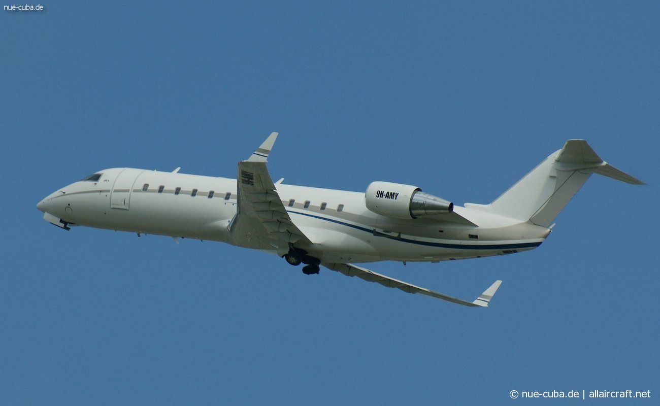 9H-AMY (8043) 2007 Bombardier CL-600-2B19 Challenger 850
