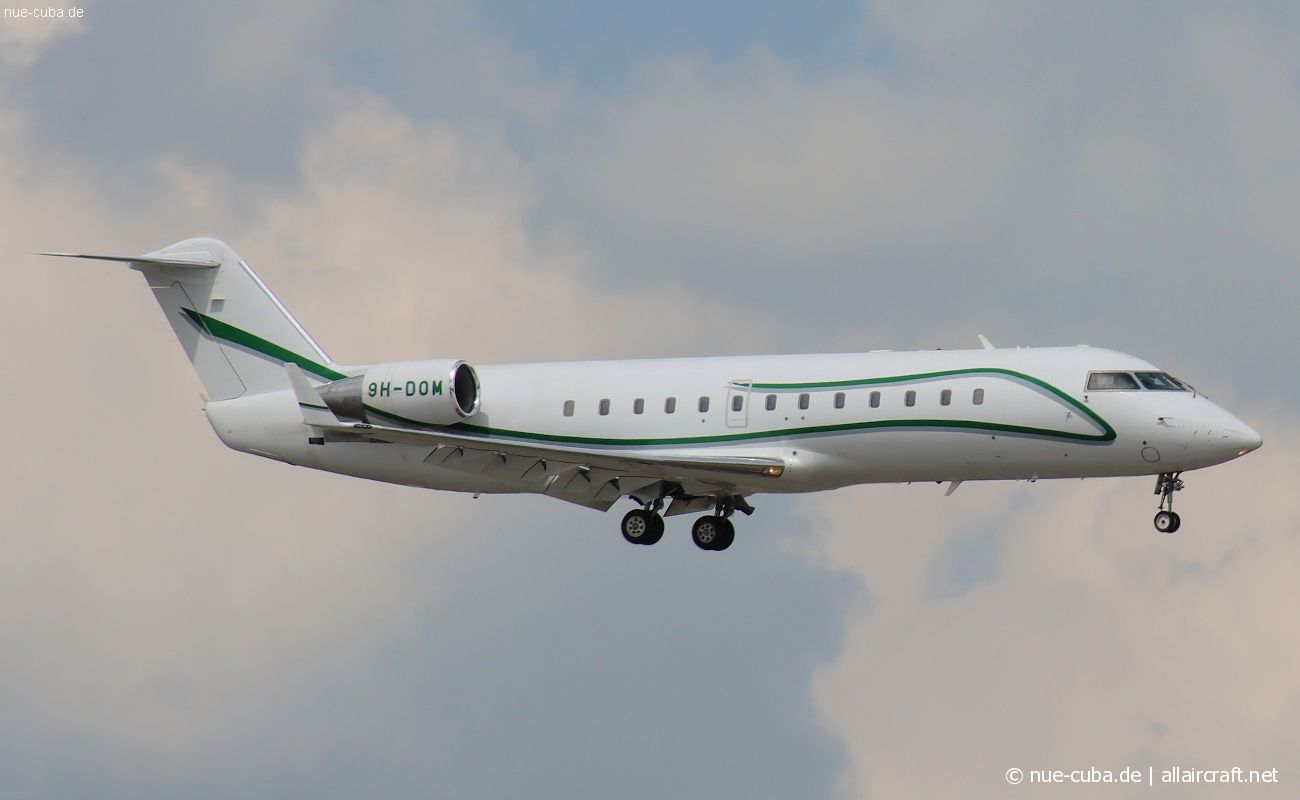 9H-DOM (8069) 2007 Bombardier CL-600-2B19 Challenger 850