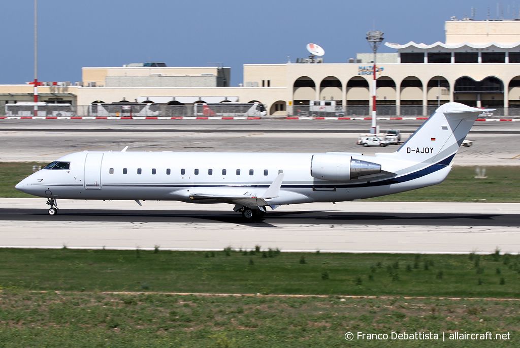 D-AJOY (8069) 2007 Bombardier Challenger 850