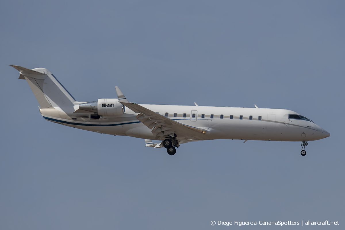 9H-AMY (8043) 2007 Bombardier CL-600-2B19 Challenger 850