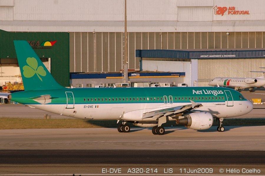 EI-DVE (cn 3129) Airbus A320-214