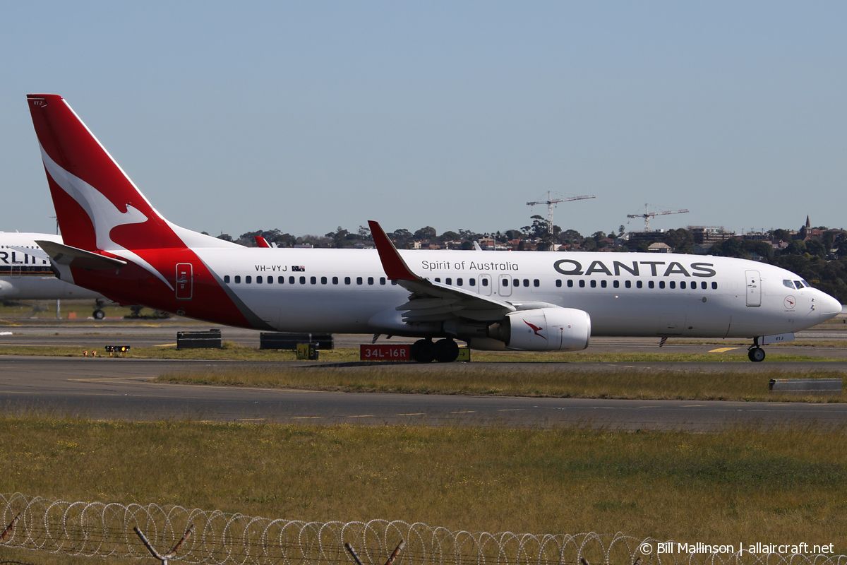 VH-VYJ (34182) 2005 Boeing 737-838(WL)