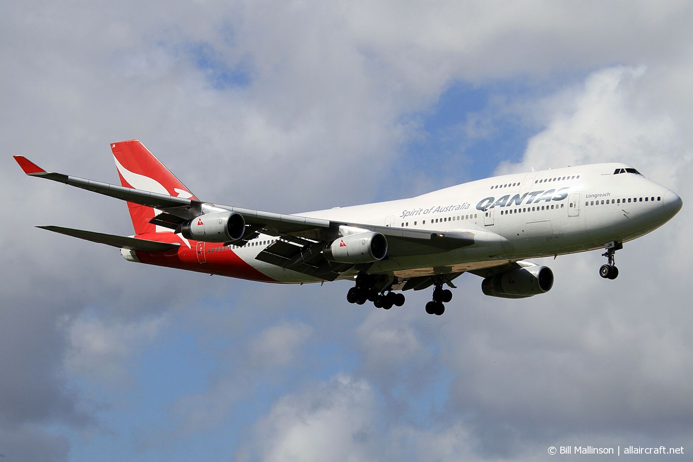 VH-OJM (25245) 1991 Boeing 747-438