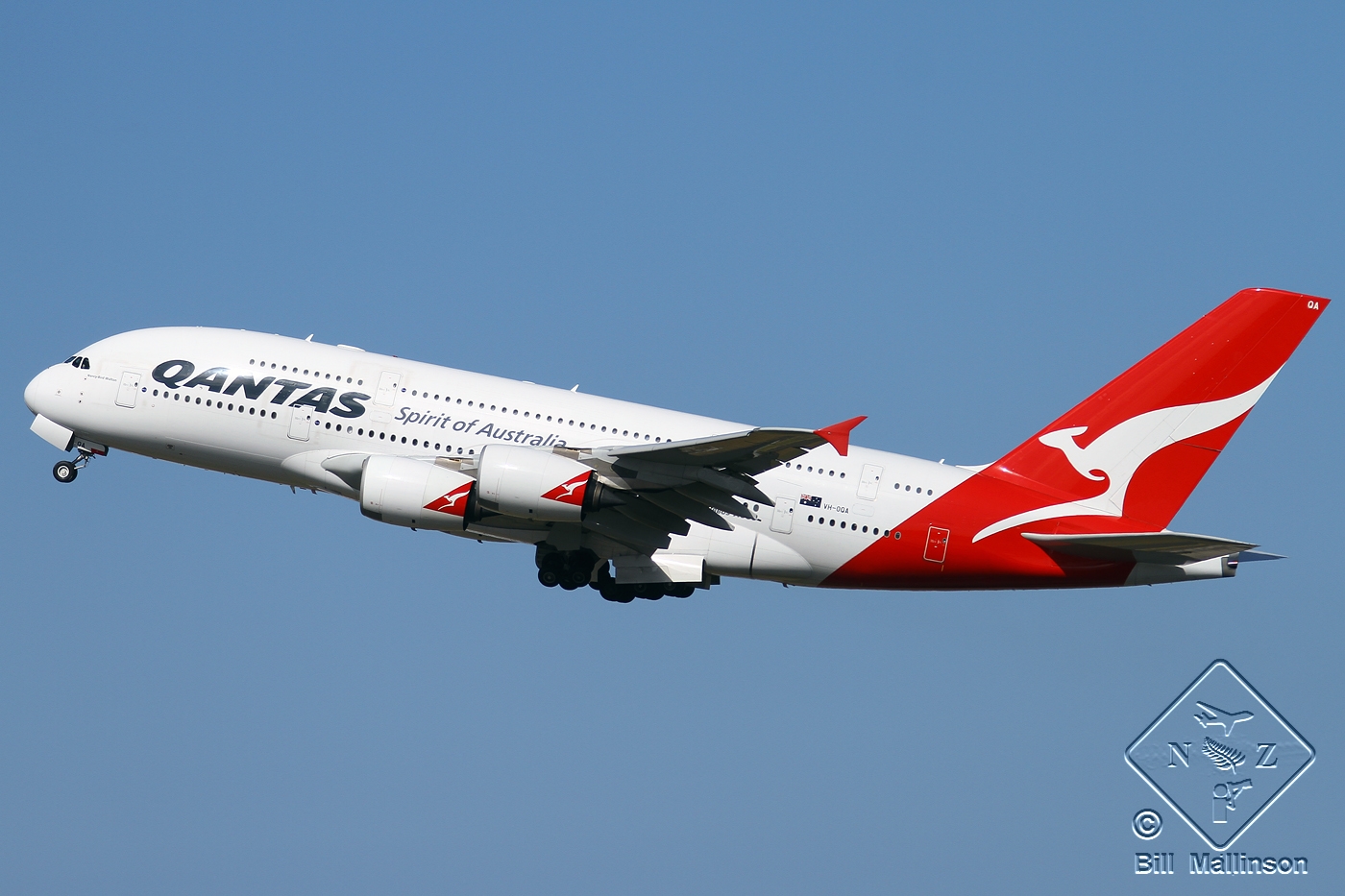 VH-OQA (014) 2008 Airbus A380-842