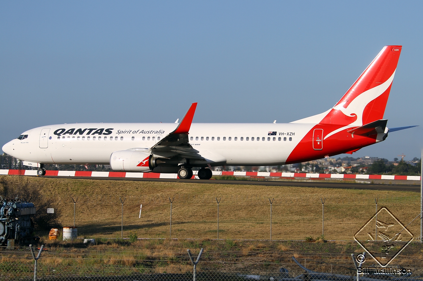 VH-XZH · Boeing 737-838(WL) · (SYD / YSSY)