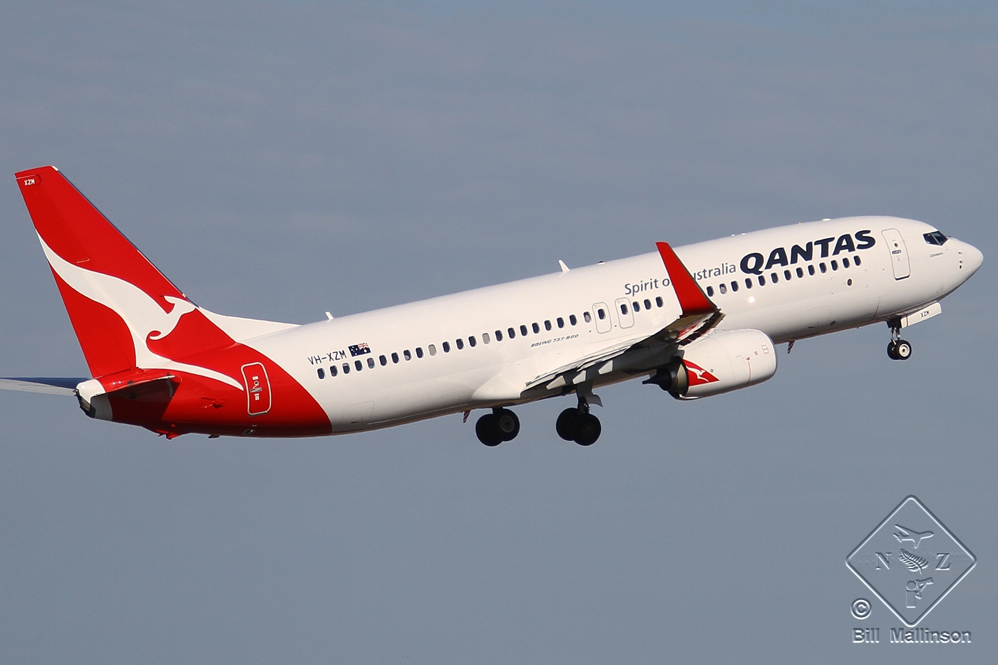 VH-XZM (44574) 2014 Boeing 737-838(WL)