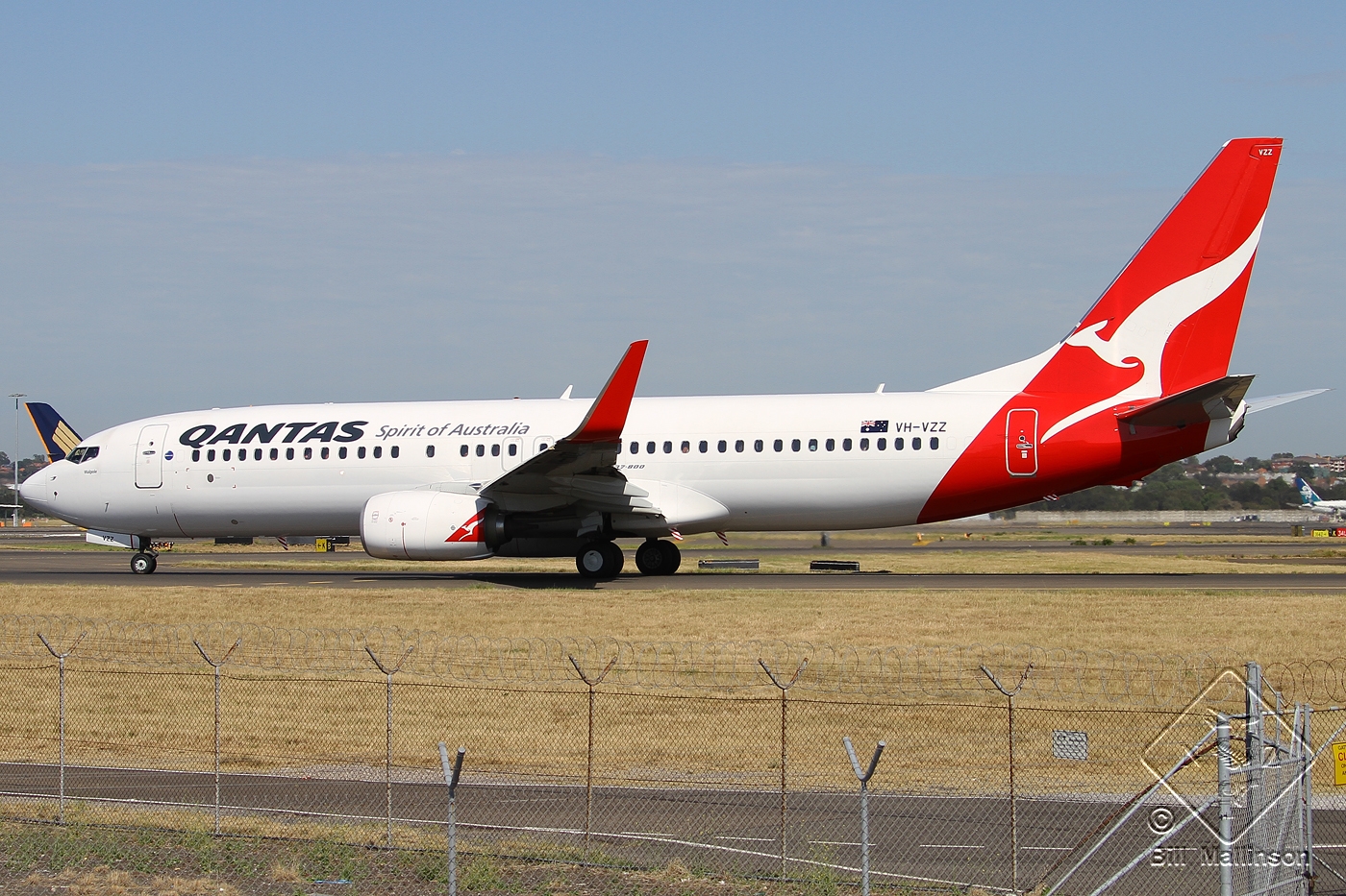 VH-VZZ (39445) 2012 Boeing 737-838(WL)