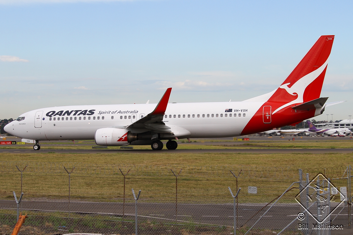 VH-VXH (33478) 2002 Boeing 737-838(WL)