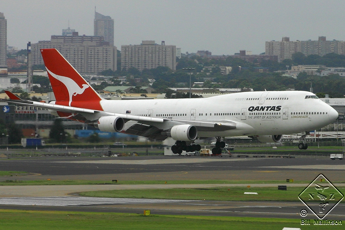 VH-OED (25126) 1991 Boeing 747-4H6