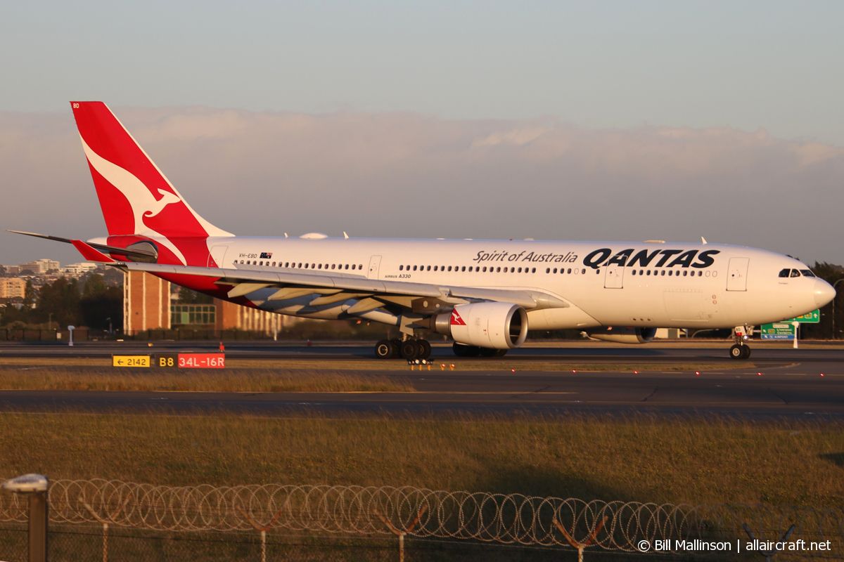 VH-EBO (1169) 2010 Airbus A330-202
