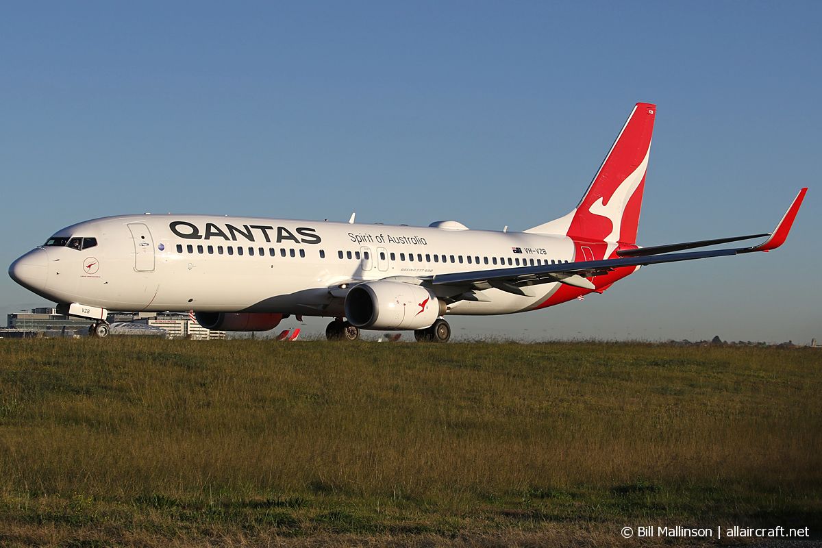 VH-VZB (34196) 2008 Boeing 737-838(WL)