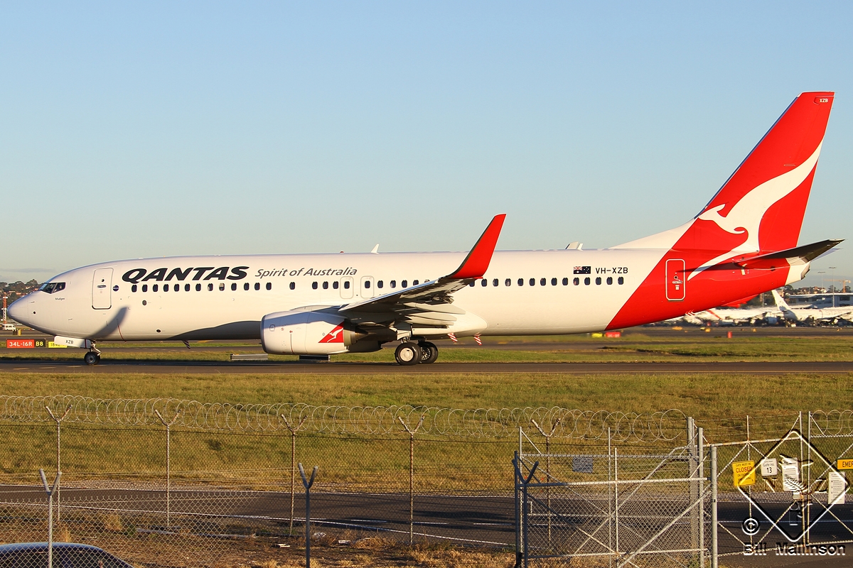 VH-XZB (39360) 2012 Boeing 737-838(WL)