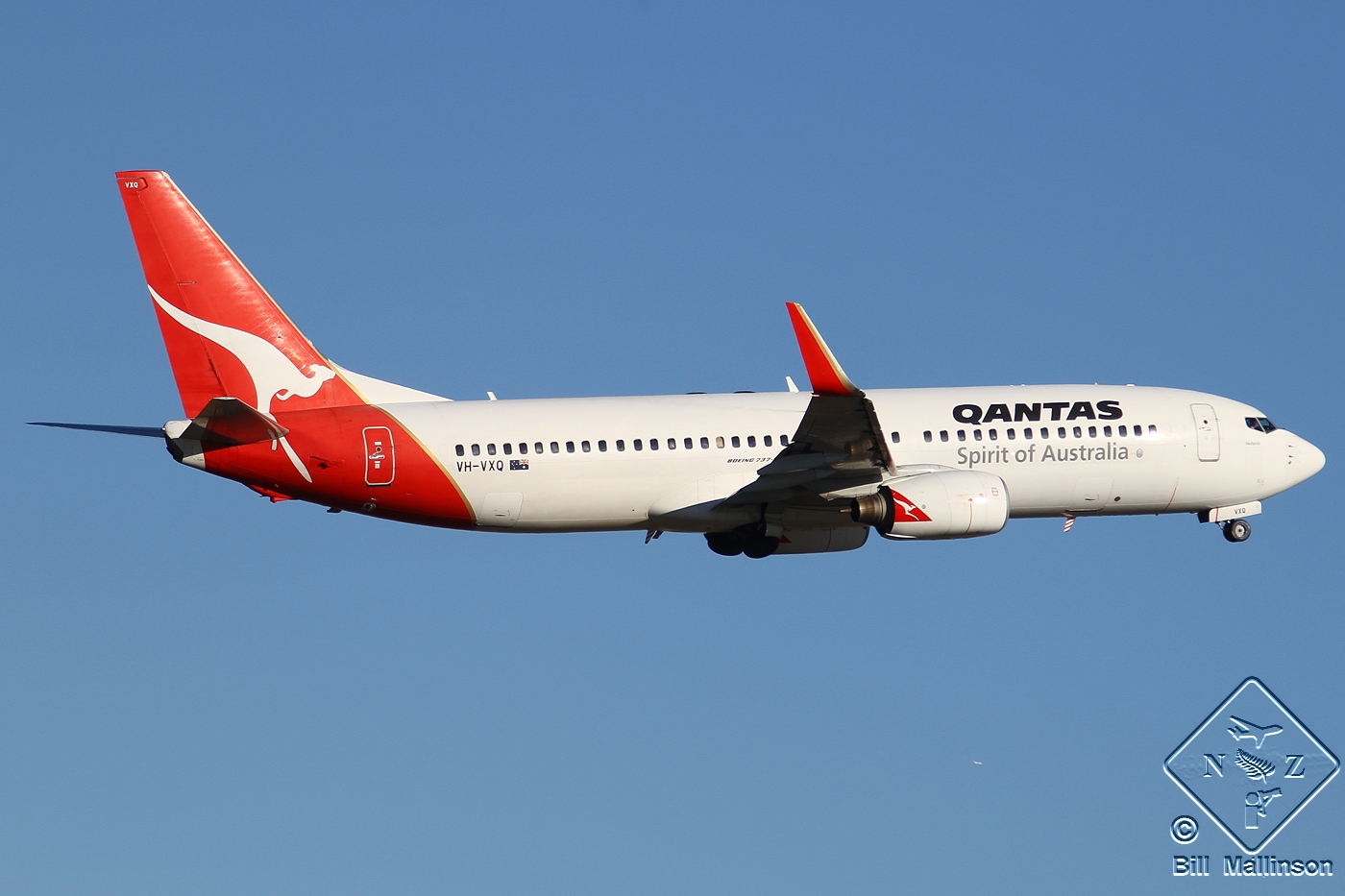 VH-VXQ (33723) 2003 Boeing 737-838 WL