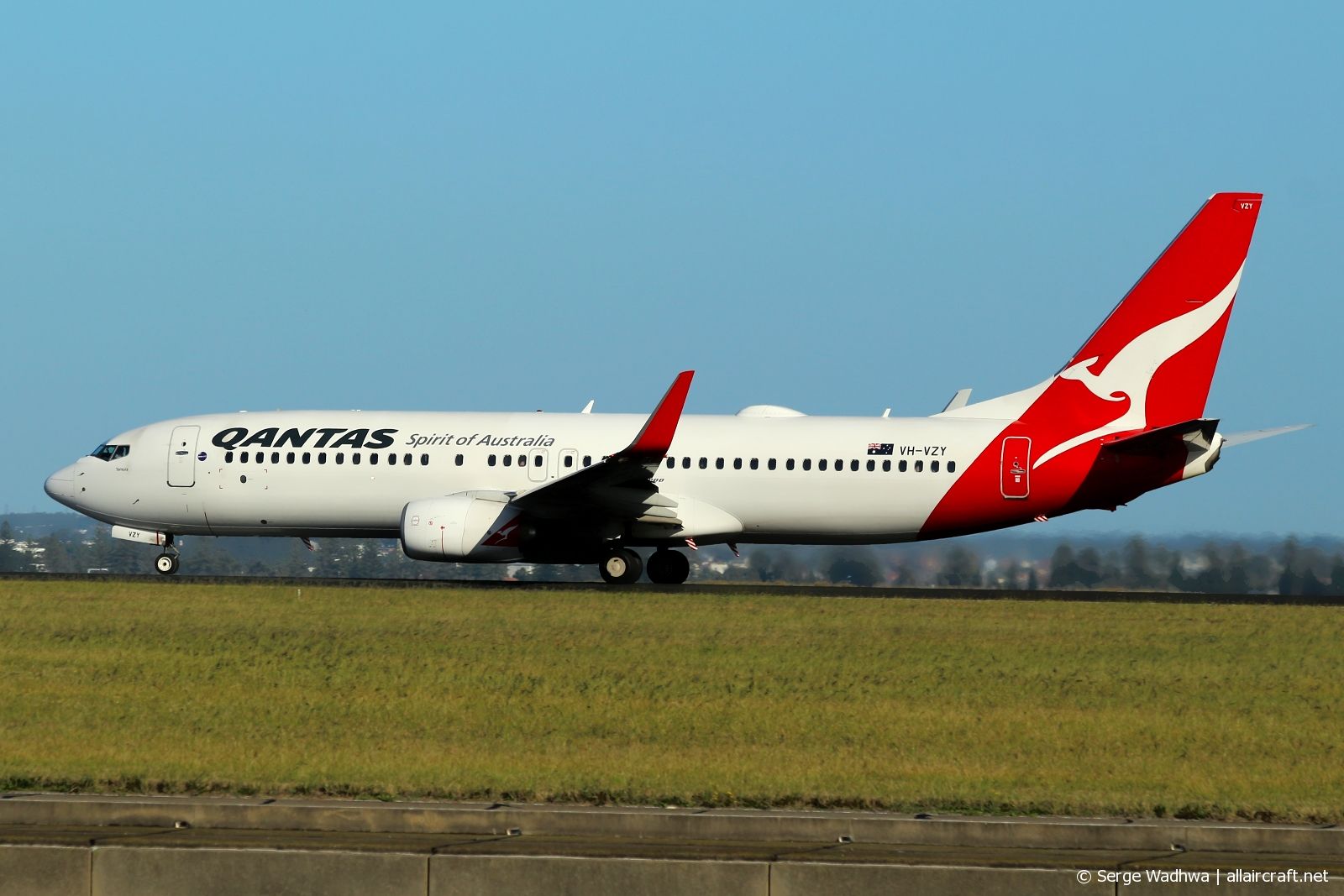 VH-VZY (39363) 2012 Boeing 737-838(WL)