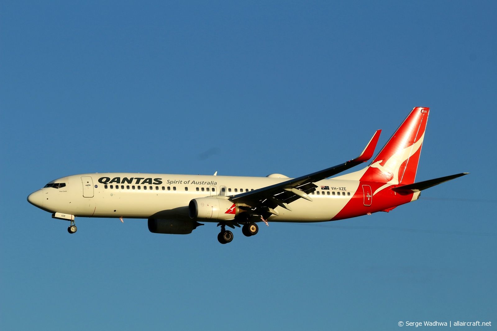 VH-XZE (39369) 2013 Boeing 737-838 WL