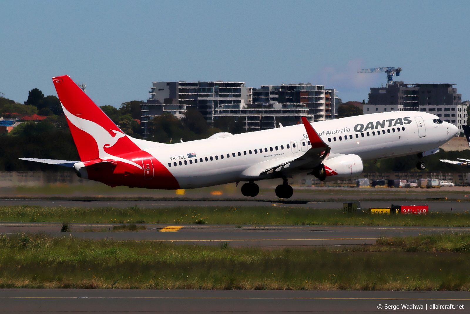 VH-XZL (44573) 2014 Boeing 737-838(WL)