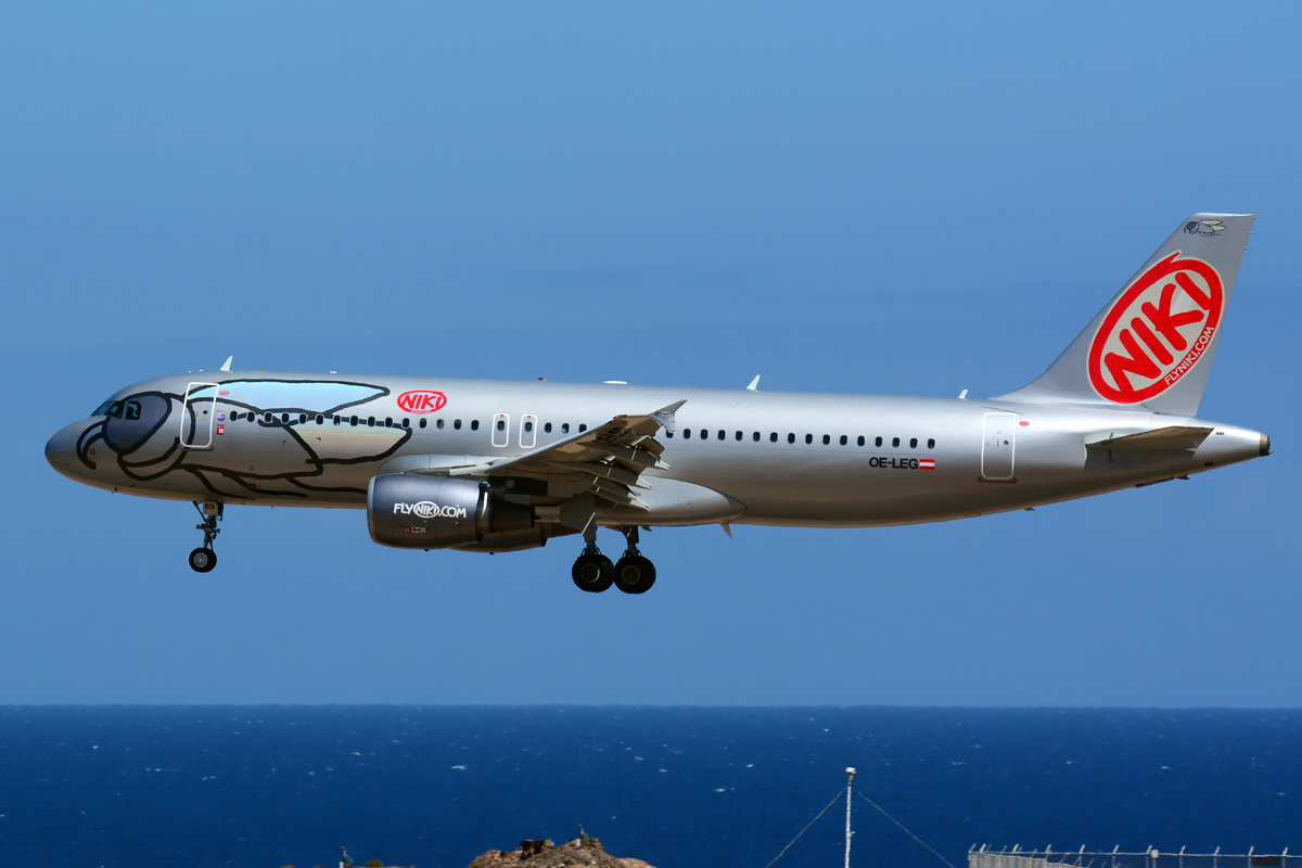 OE-LEG · Airbus A320-214 · (LPA / GCLP)