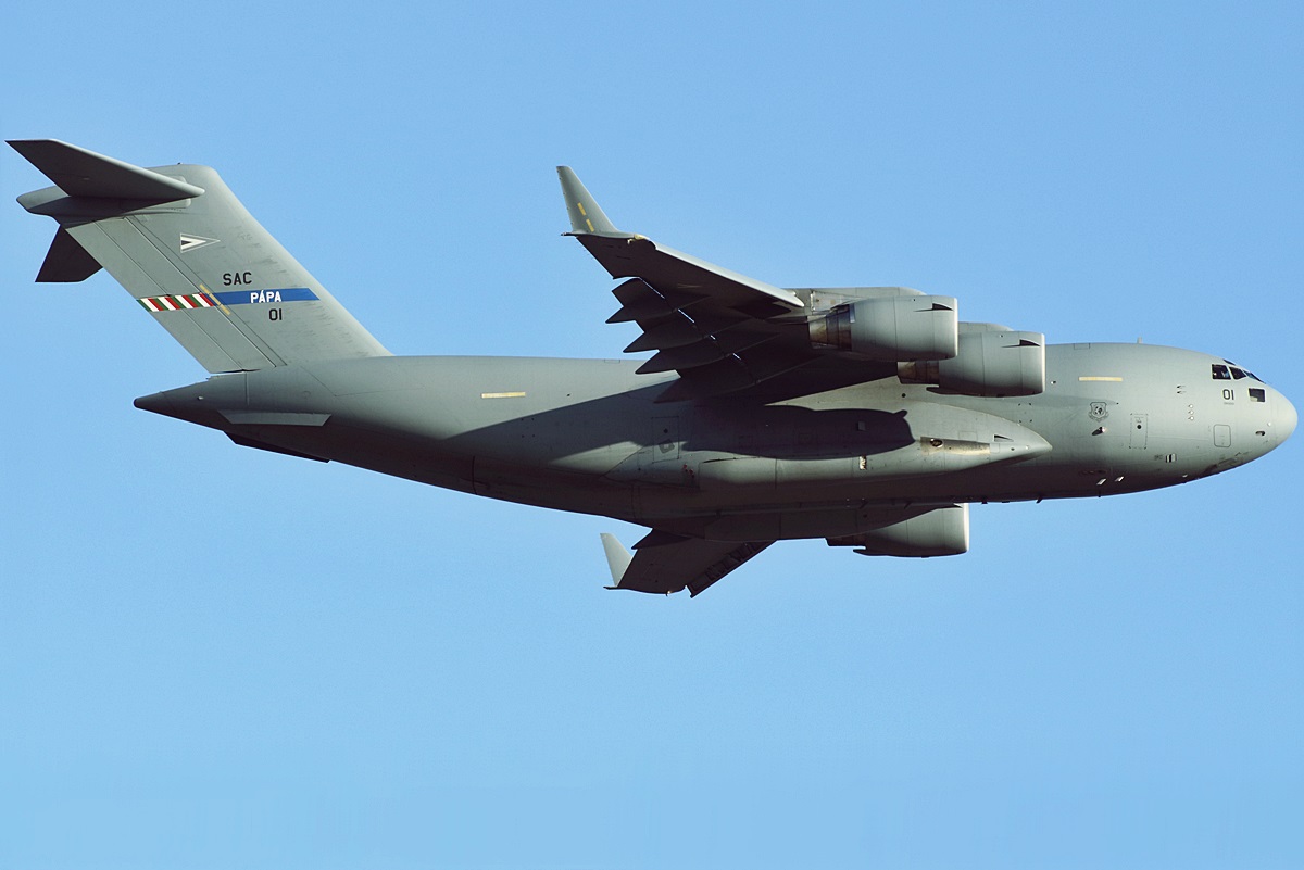 08-0001 (F-207) 2008 Boeing C-17A Globemaster III
