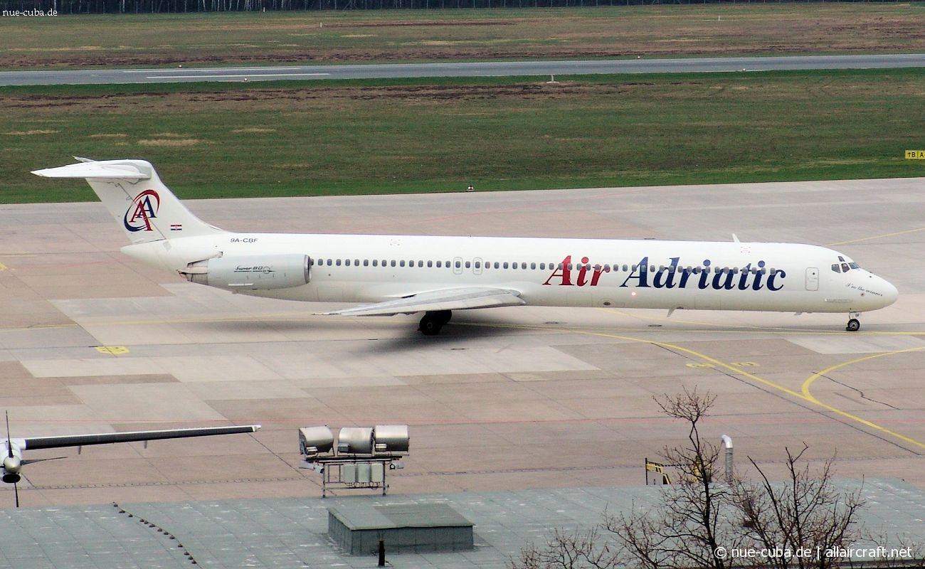 9A-CBF · McDonnell Douglas MD-82 · (NUE / EDDN)
