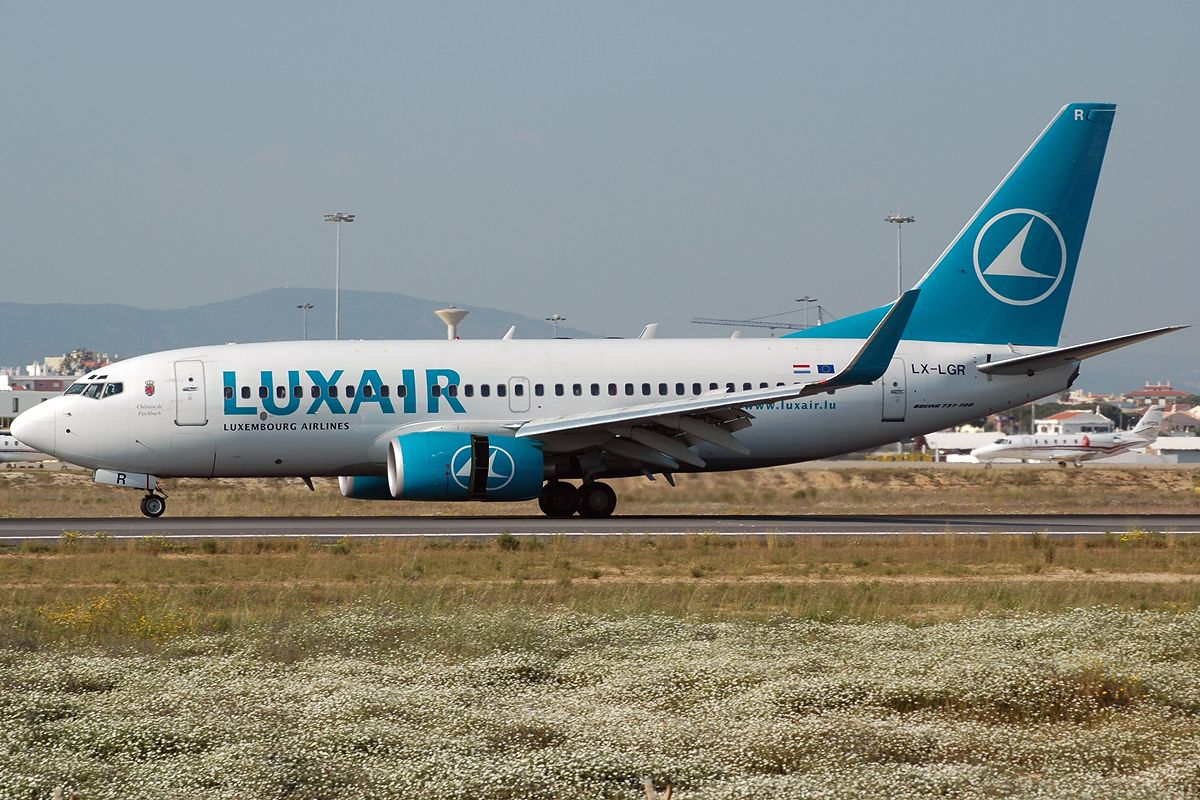 LX-LGR · Boeing 737-7C9(WL) · (FAO / LPFR)