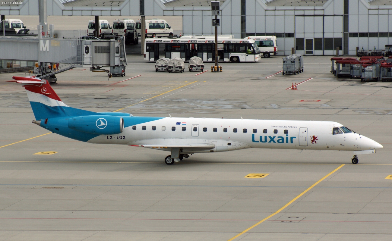 LX-LGX (cn 145147) Embraer ERJ-145LU