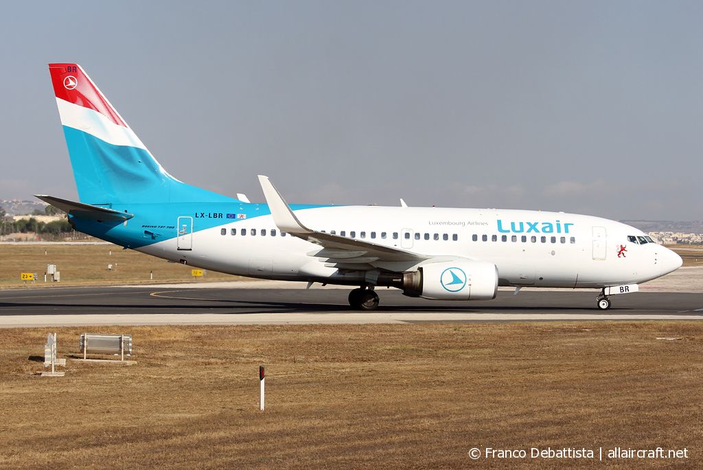 LX-LBR (30366) 2008 Boeing 737-7K2(WL)