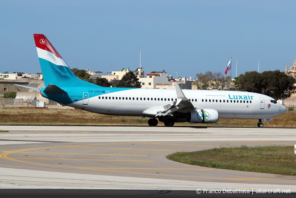 LX-LGU (41047) 2012 Boeing 737-8C9 WL