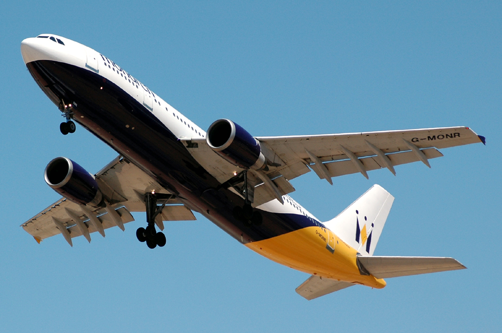 G-MONR (540) 1989 Airbus A300B4-605R