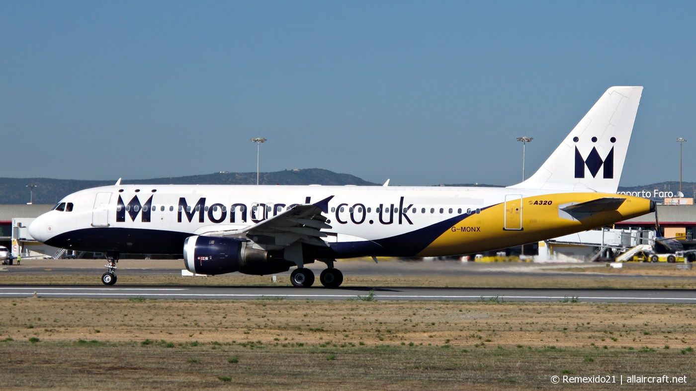 G-MONX (392) 1992 Airbus A320-212