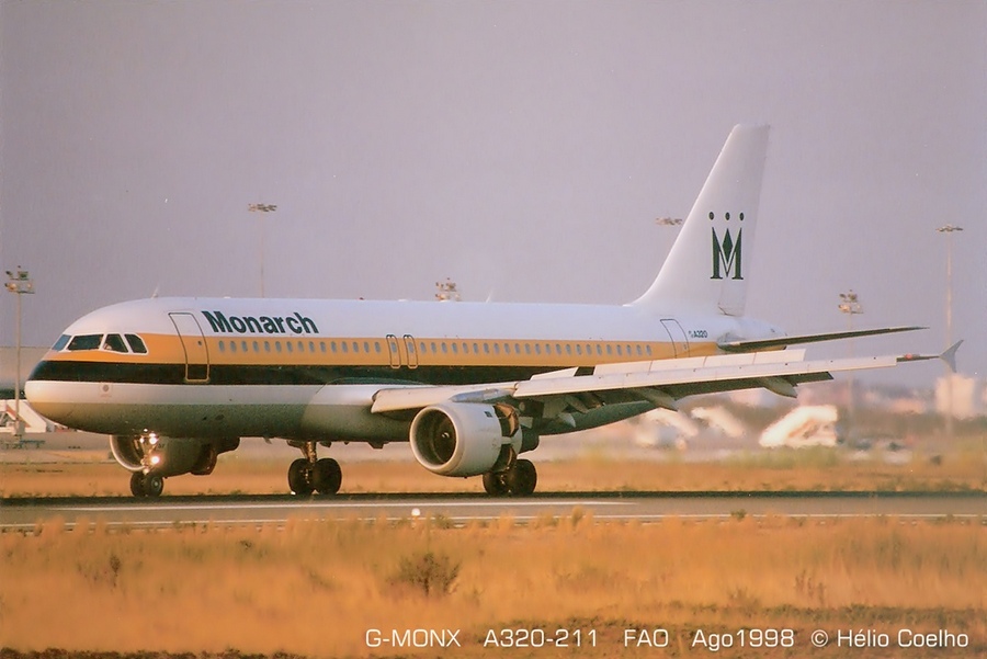 G-MONX (392) 1992 Airbus A320-212