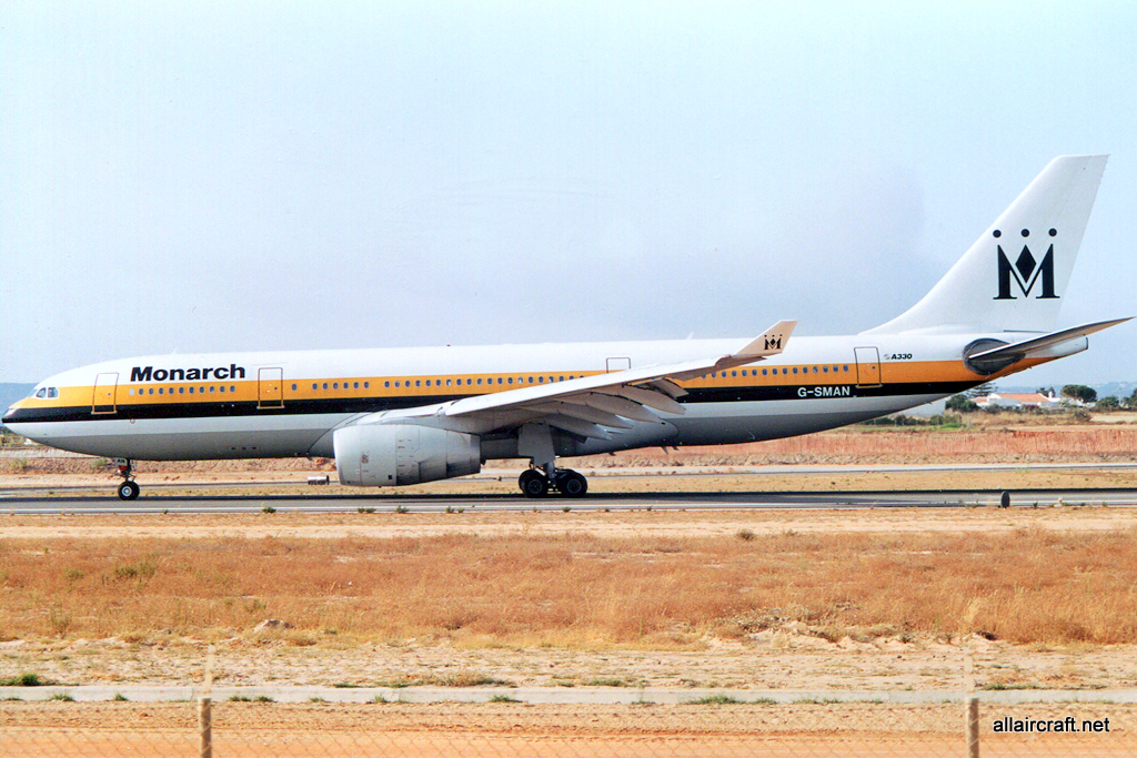 G-SMAN · Airbus A330-243 · (FAO / LPFR)