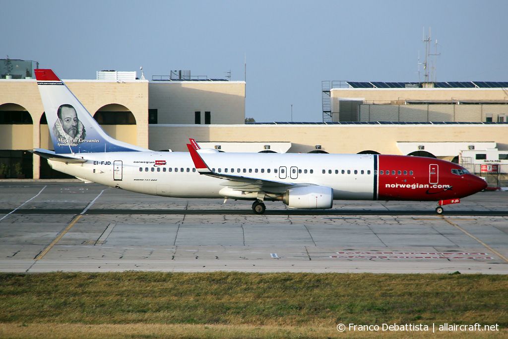 EI-FJD (41143) 2016 Boeing 737-8JP WL