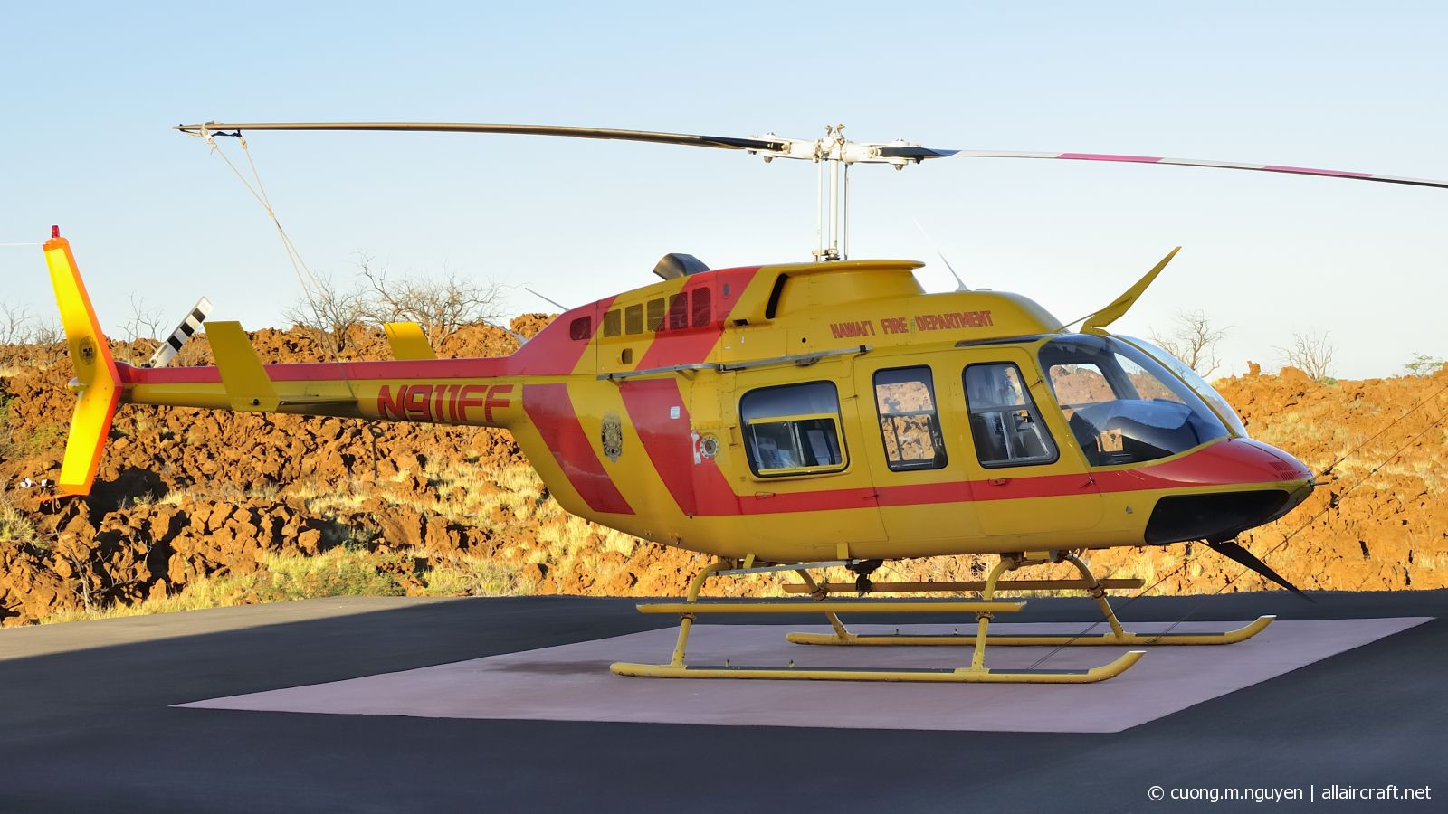 N911FF ( 51581 ) 1992 Bell 206L-3 LongRanger III
