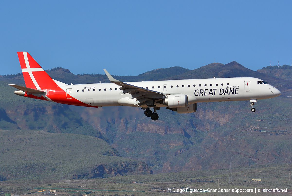 OY-GDA (19000213) Embraer 190-200LR