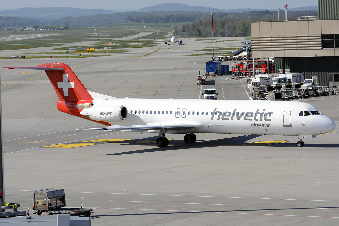 HB-JVF (11466) 1993 Fokker 100