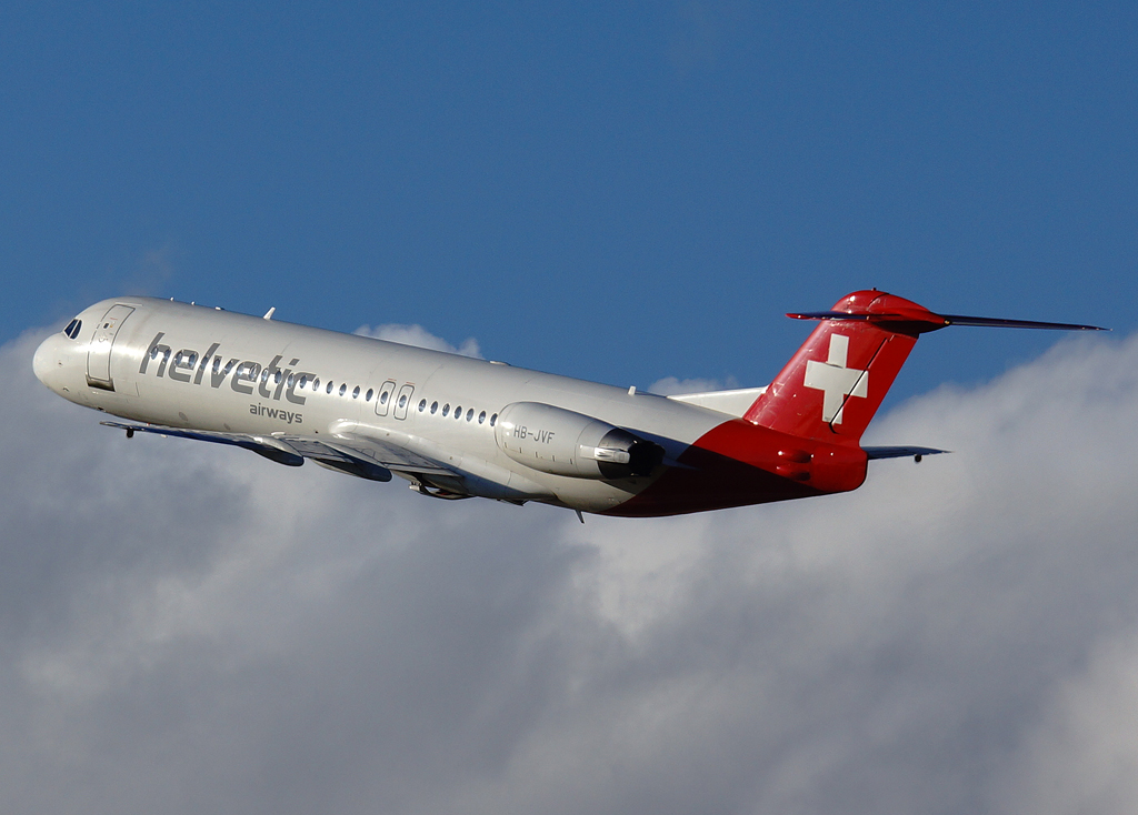HB-JVF (11466) 1993 Fokker 100