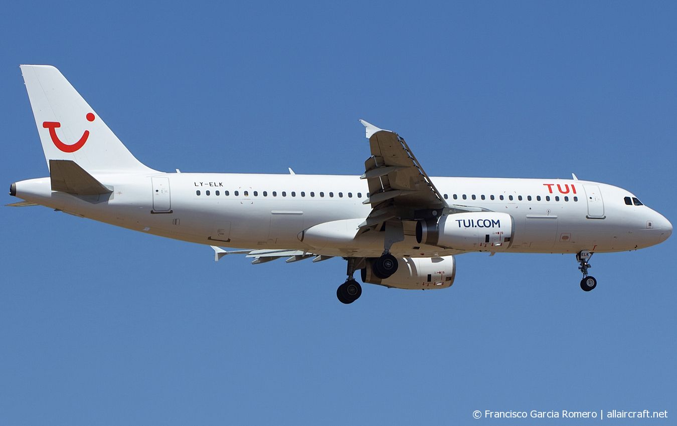 LY-ELK (2077) 2003 Airbus A320-232