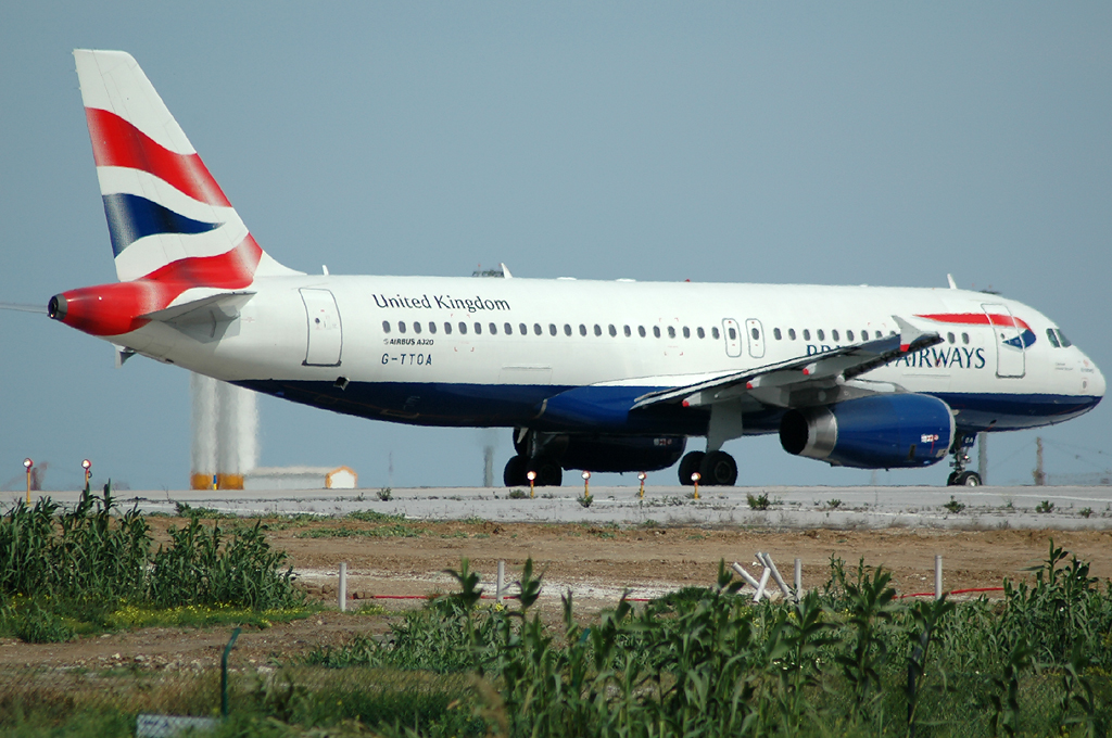 G-TTOA, (cn 1215), Airbus A320-232