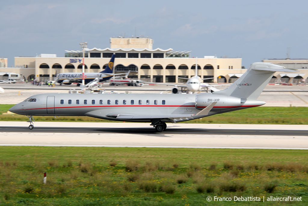 9H-VIR (70123) Bombardier BD-700-2A12 Global 7500