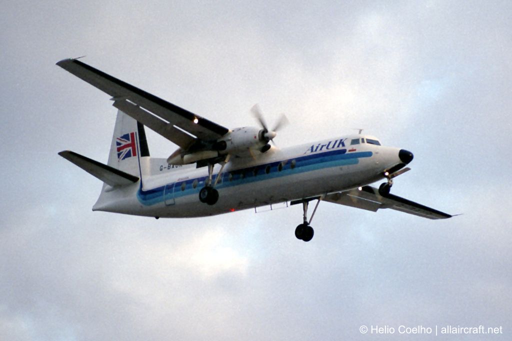 G-BAUR (10225) 1963 Fokker F-27-200 Friendship