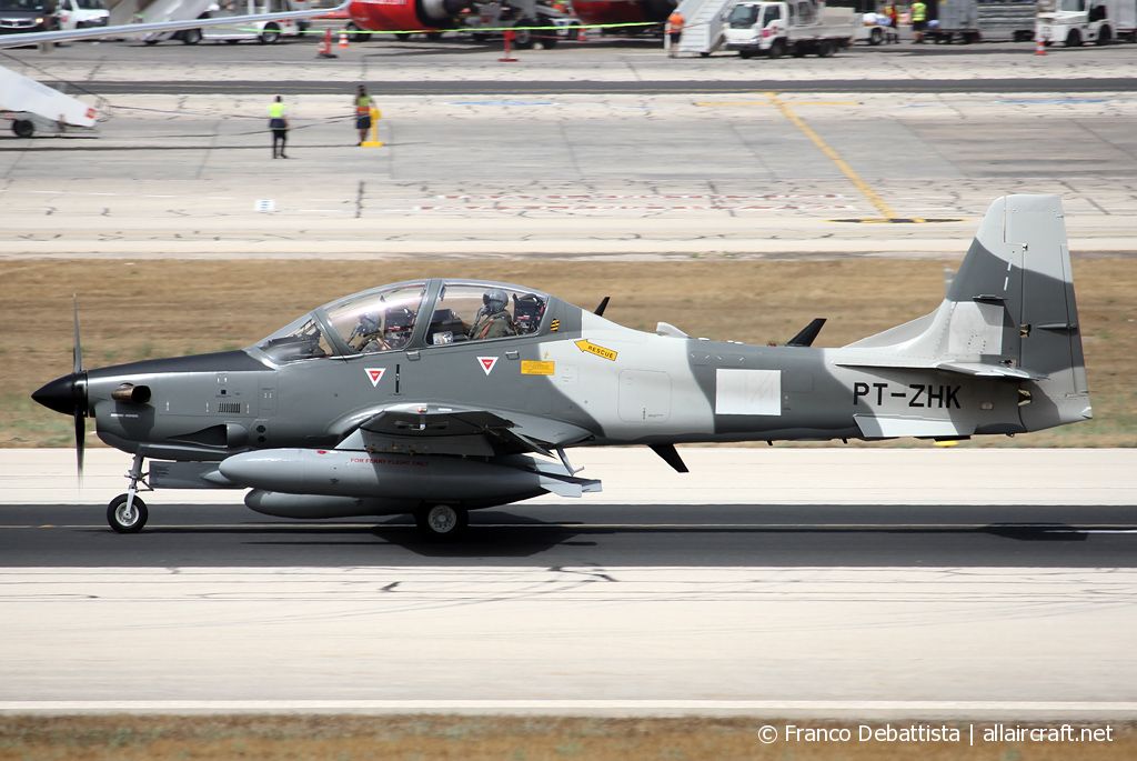 PT-ZHK · Embraer EMB-314 Super Tucano · (MLA / LMML)